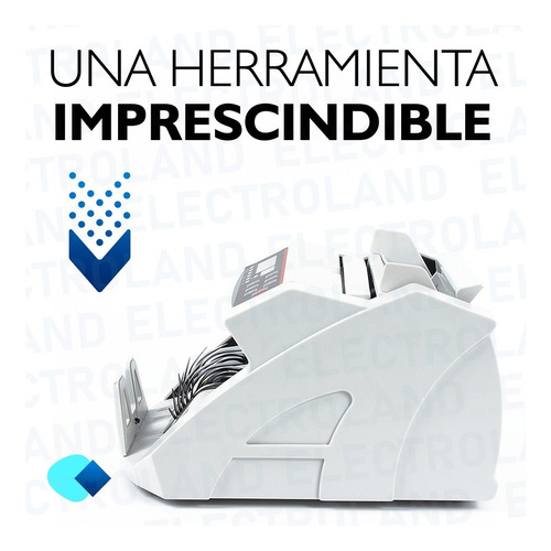 Imagen 7 de 10 de Contadora Billetes Máquina Detector Falsos