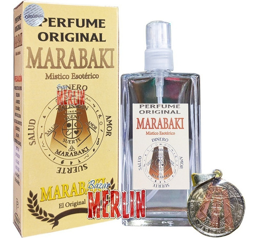 Perfume Marabaki Y Talismán Preparado Para Ti -exito En Tod