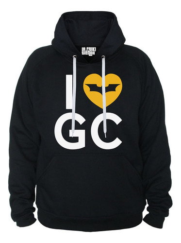 Buzo Buso Saco Hoodie Con Capota Comics Batman I Love Gotham