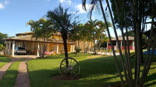 Chácara Com 4 Dormitórios À Venda, 6000 M² Por R$ 1.378.000,00 - Jardim Bela Vista - Tatuí/sp - Ch0029
