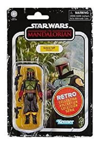 Star Wars Retro Collection Boba Fett (morak) Juguete De 3.7.