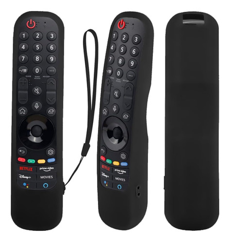 Funda Case Carcasa Control Remoto Para LG Tv Mr23/mr22/mr21 Color Negro