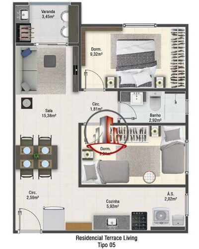 Lançamento De 2 Dormitórios Em Praia Grande, Entrada A Partir De R$15.000,00 - Ap2249