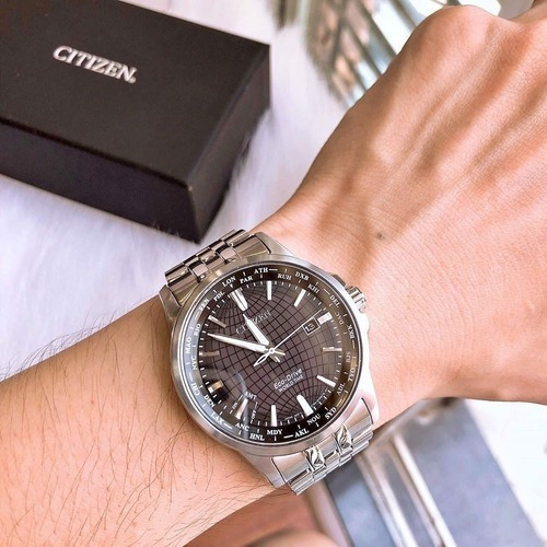 Imagen 5 de 6 de Citizen World Time Black Dial Bx1000-57e .......... Dcmstore