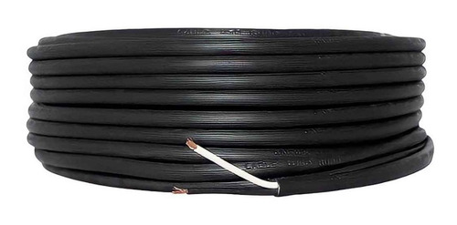 Cable Cca Uso Rudo 2x18 100 Mts Negro