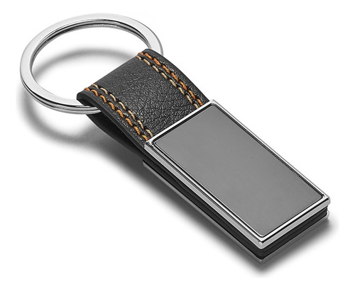 Kit 300 Chaveiro Metal Com Couro Sintético Personalizado