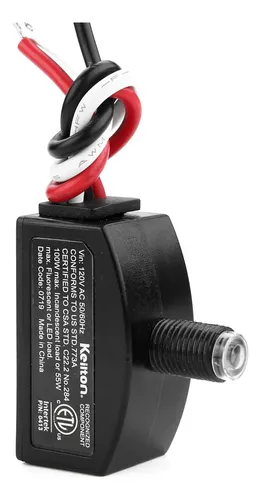 Sensor Fotocélula Nema Para Exterior: Enciende Tus Luces Automáticamente Al Anochecer
