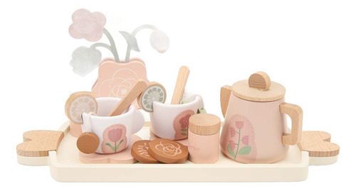 Juego De Té Pretend Play Juguete De Aspecto Delicado Y Fino
