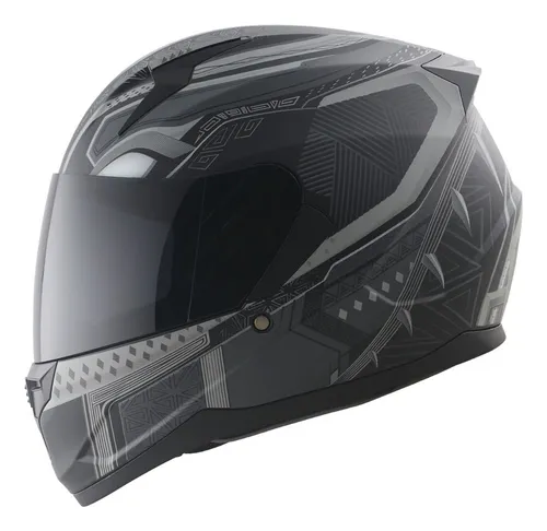 Casco Integral Moto Edge Marvel Black Panther Motos.shop