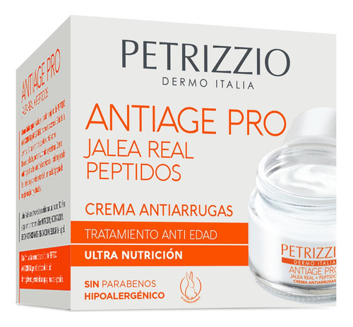 Crema Antiedad Antiage Pro Jalea Real + Peptidos | Petrizzio Dermo