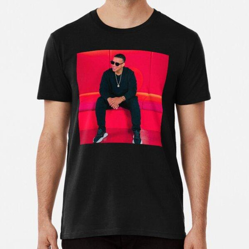 Remera Daddy Yankee Rojo Y Negro Camiseta Clásica Algodon Pr