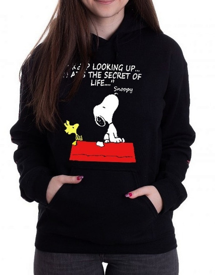 moletom snoopy feminino