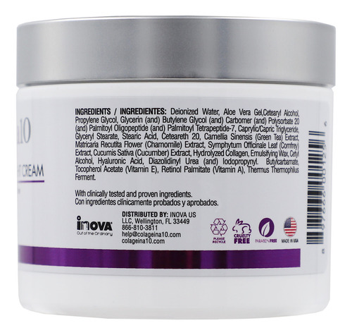 3 Colageina 10 Anti-aging & Night Cream 3 Pak