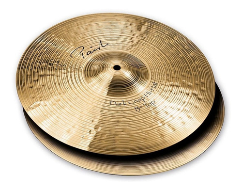 Pareja Paiste Dark Crisp Hi-hat 13 Signature Dchh-13