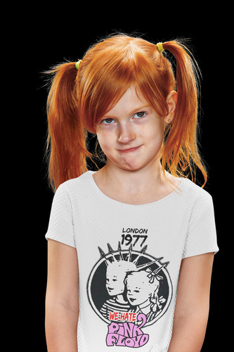 Remera I Hate Pink Floyd Punk Niños Art