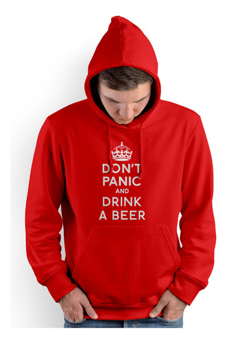 Polera Cap Don't Panic And Drink A Beer (d0903 Boleto.store)