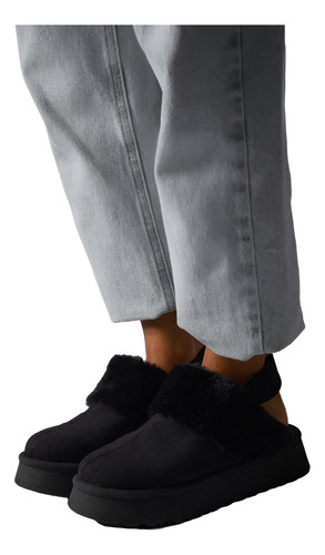 Pantuflas Mujer Invierno Pantus Con Peluche Abriagadas