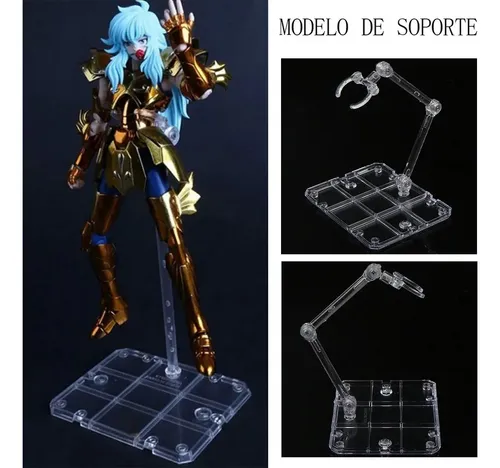 Soporte Ajustable Para Figuras De Anime Y Coleccionables, Base Antideslizante De 18x12.5 Cm, Aguanta Hasta 320 G, Ideal Para Exhibir Figuras De 6-7 Pulgadas
