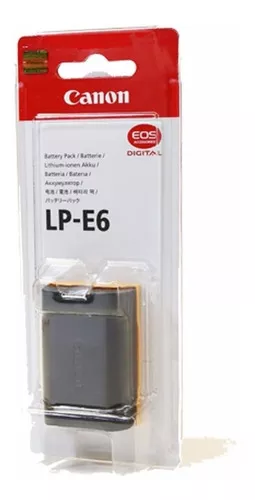 Primeira imagem para pesquisa de bateria canon lp e6n