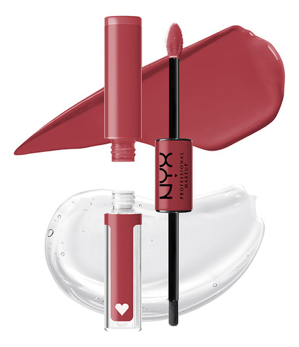 Labial Líquido Nyx Shine Loud Vegano De Larga Duración Acabado Perlado Color MOVIE MAKER