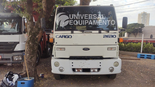  Caminhão Ford Cargo 2630 - 2002 Guindaste  Clark 720