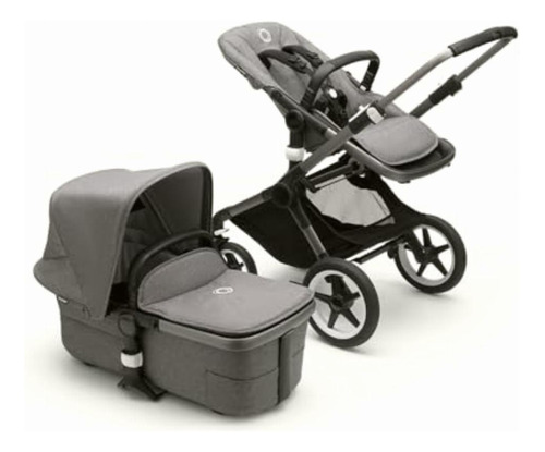 Bugaboo Fox 3 Complete Carriola Bambineto, Grafito/gris