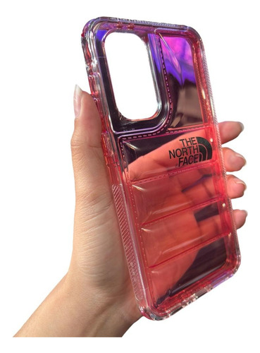 Funda Case The North Face Para Samsung 2 En 1 Rojo Samsung A55