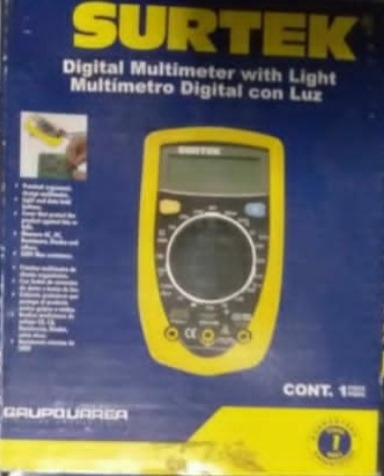 Multimetro Digital Surtex Tester 