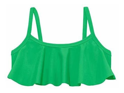 Ciudad Rosca Bikini Flounce Bikini Top Upf50+ Xgdhe