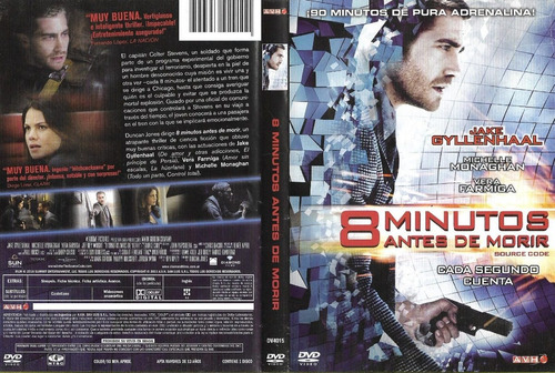 8 Minutos Antes De Morir Dvd Jake Gyllenhaal Michelle Monagh