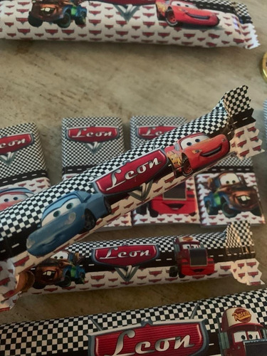 Candy Bar Cars Autos Golosinas Para 10 Invitados