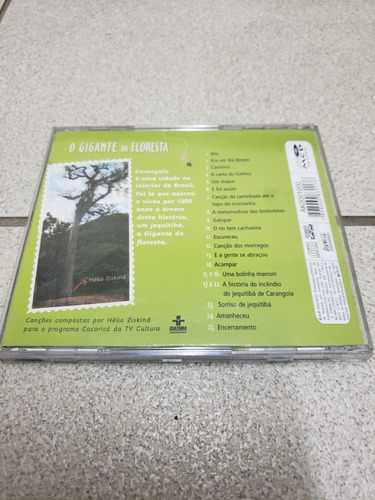 Cd Hélio Ziskind E A Turma Do Cocoricó O Gigante Da Florest (Usado)