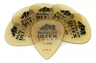 Puas Dunlop Ultex Sharp 1.40mm - 6 Picks Para Guitarra