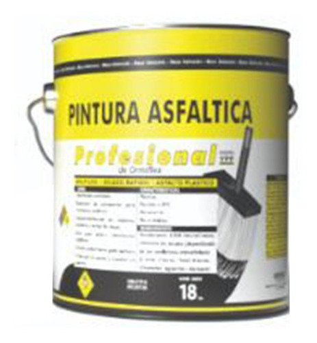 Pintura* Asfáltica Ormiflex 18 Litros Secado Ultra-rápido