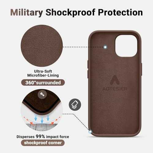 Funda Para iPhone 15 Plus Oscuro 6.7 PuLG Silicon