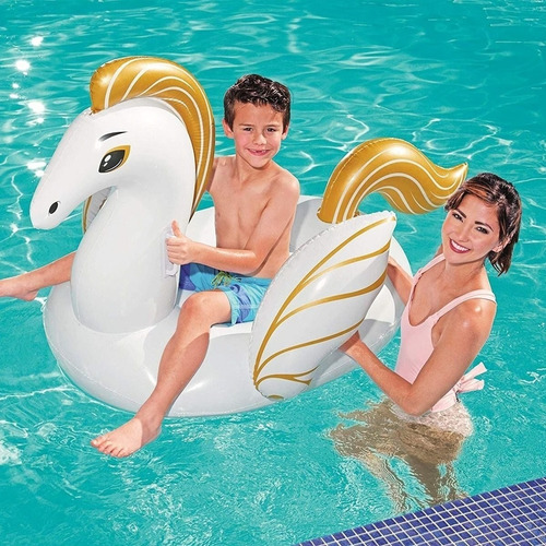 Imagen 2 de 8 de Flamenco Colchoneta Inflable Pileta 41099 Bestway Full