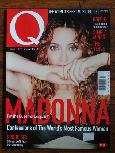 Madonna Revista Q Marzo 1998 Uk