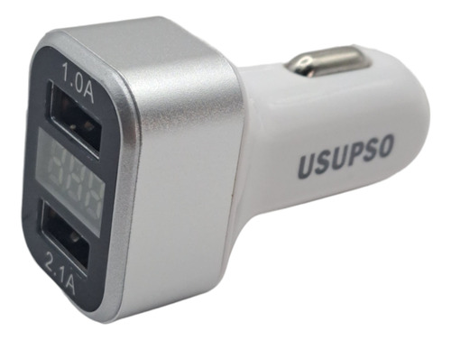 Cargador Para Carro Carga Rapida 2 Puertos Usb