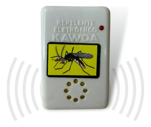 Cartela Promocional Com 4 Repelentes Para Mosquito Kawoa