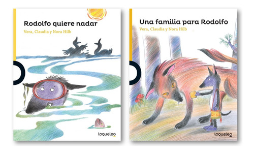 ** Combo 2 Libros Lobo Rodolfo ** Familia Nadar Vera Hilb