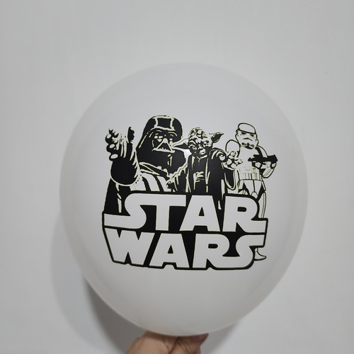 Globos Estampados Personalizados De Star Wars