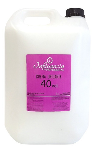 Revelador Crema Oxidante 40 Vol 5 Lit. Influencia Coalix 