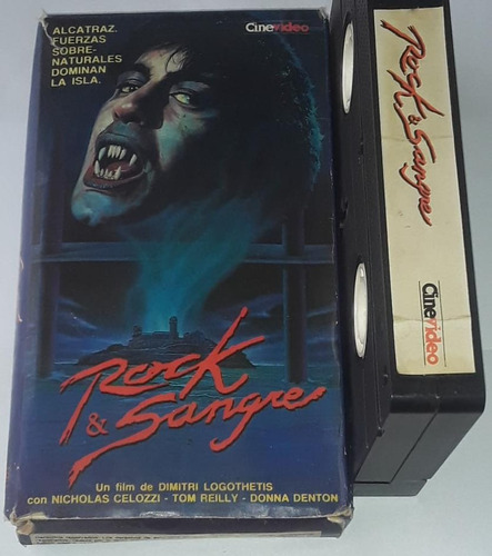 Rock Y Sangre Vhs Terror Gore Bizarro Vampiros Carcel Alcatr