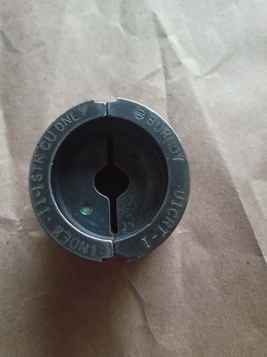 Dado Burndy U1crt-1 Calibre 1 Para Ponchadora Hidráulica (Usado)