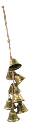 2 Campanas Colgantes Navideñas Forma De Trompeta De Bronce