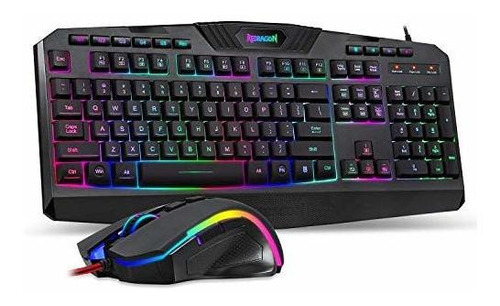 Set De Teclado Y Mouse Para Juegos Redragon S101-bb