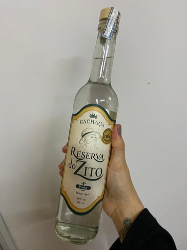 Cachaça Reserva Do Zito Prata 500ml