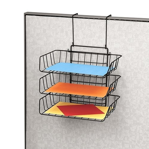 Fellowes 75310 Wire Adiciones De Partición Bandeja Triple, D