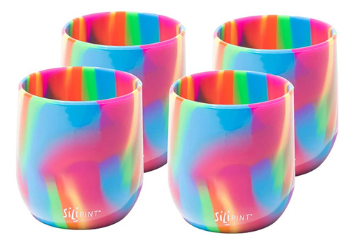 ~ Reutilizable? Silipint 12-ounce Vasos De Vino De Silicona