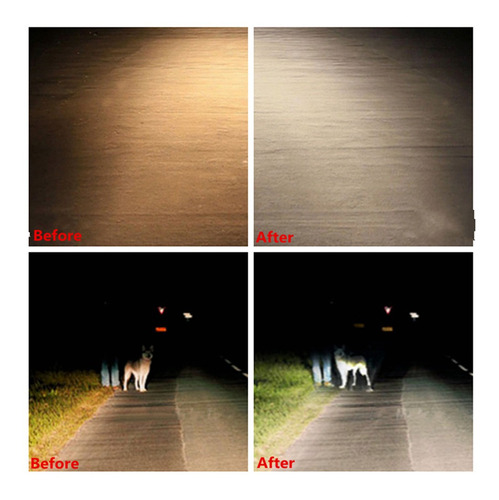 Imagen 2 de 9 de 2 Bombillas Delanteras De 55 W H15 Xenón Blanco Drl Hid Para